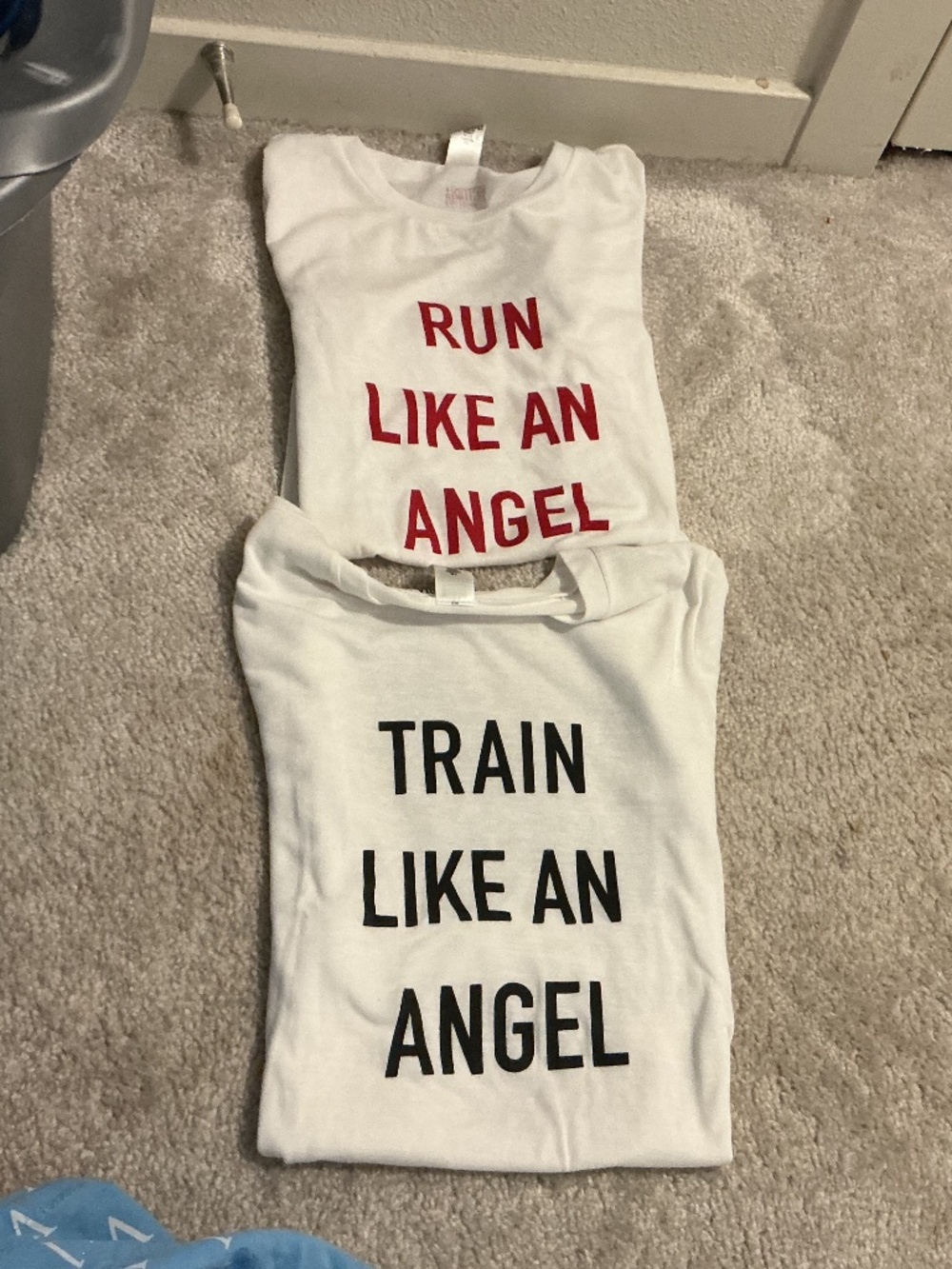 Victoria’s Secret Sport Lot of 2 T-Shirts Train Like an Angel